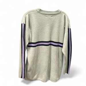 90s/y2k grunge green striped crewneck sweater by Unionbay size M (m2) 21.5"‎ Ptp